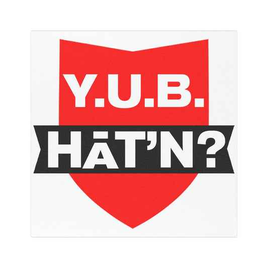 Y.U.B. Hat'n Shield Magnet